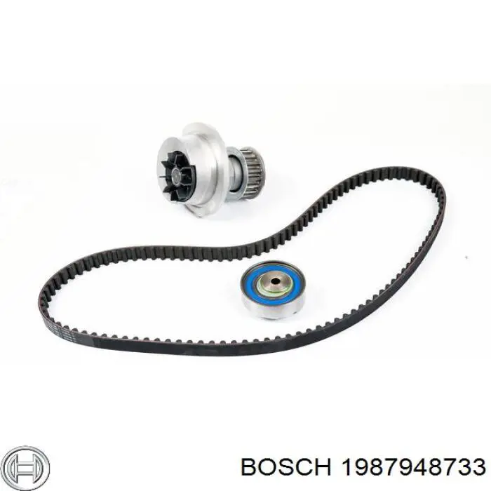 1987948733 Bosch Ремінь ГРМ, комплект