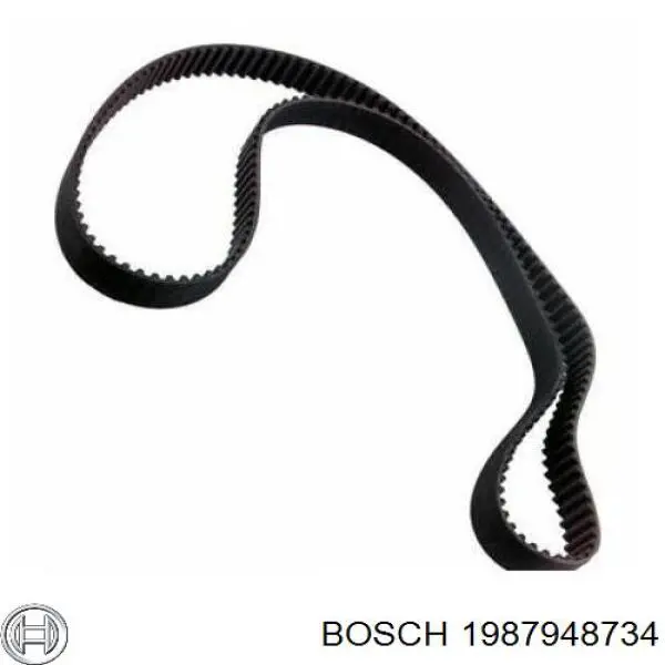 Зубчастий ремінь Bosch 1987948734 ціна, від 22.33 USD