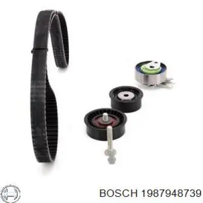 Комплект ГРМ Bosch 1987948739 ціна, від 99.08 USD