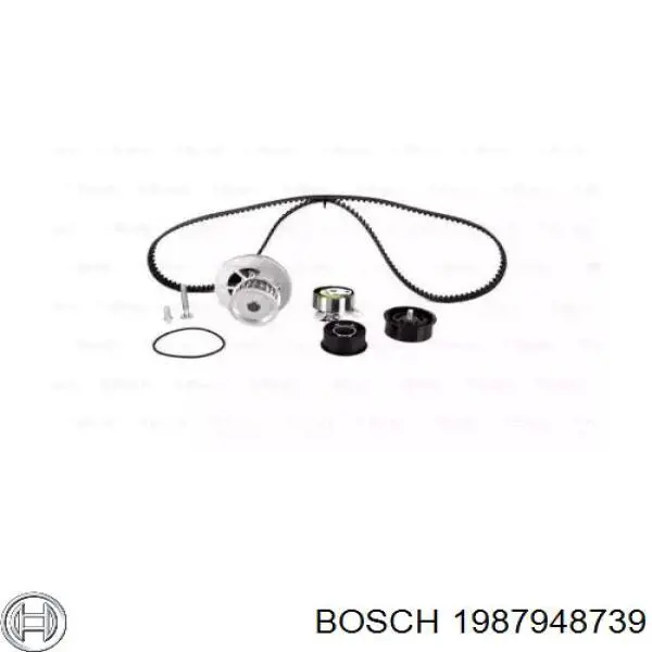 1987948739 Bosch комплект грм