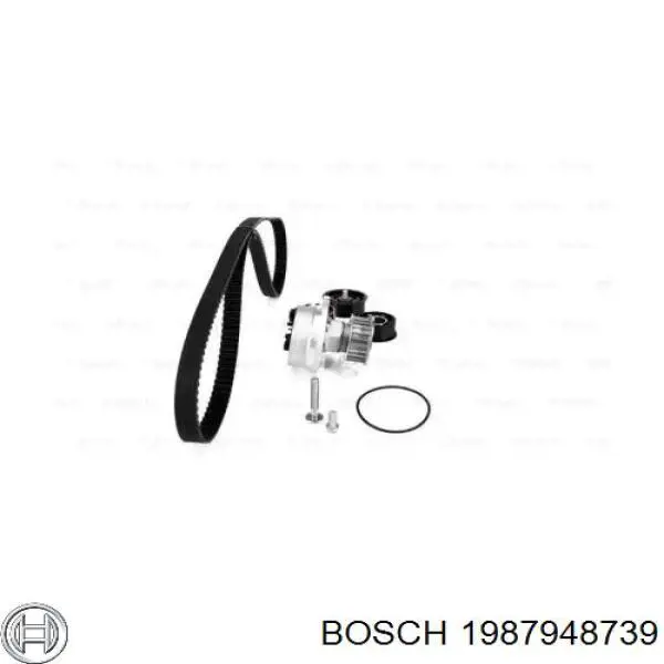 Ремкомплект ГРМ Bosch 1987948739