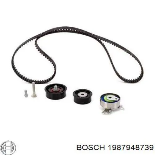 1987948739 Bosch Ремінь ГРМ, комплект