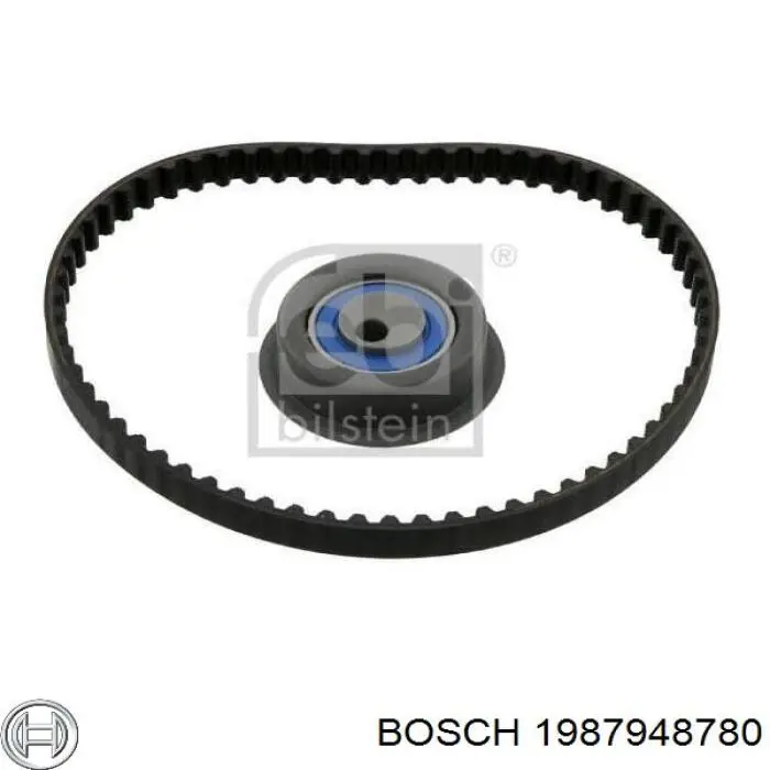 Ремінь балансувального вала Bosch 1987948780 ціна, від 7.17 USD