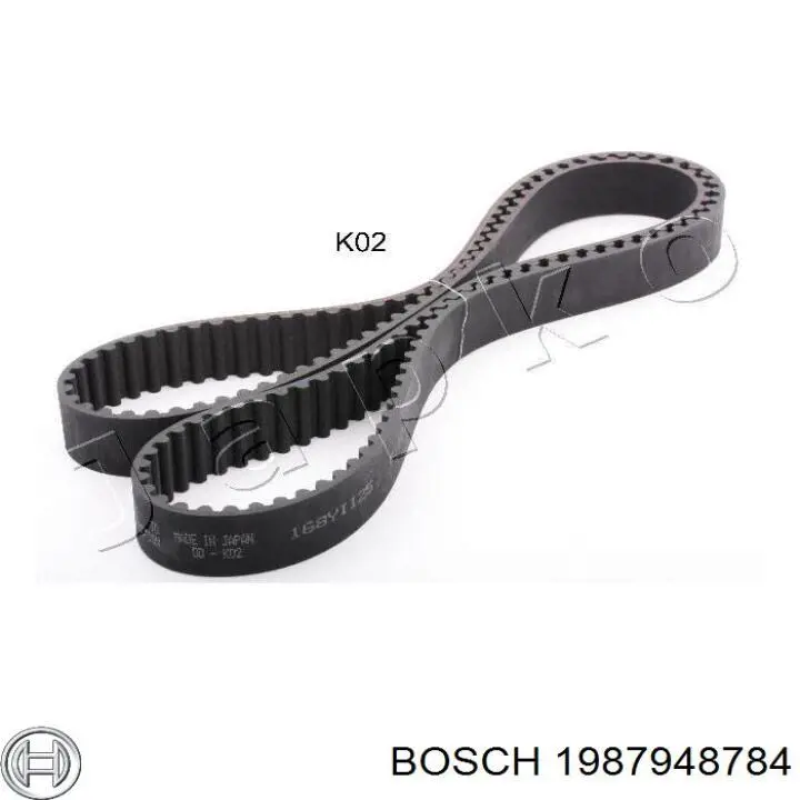 Купити 1987948784 Bosch Ремінь газорозподільного механізму