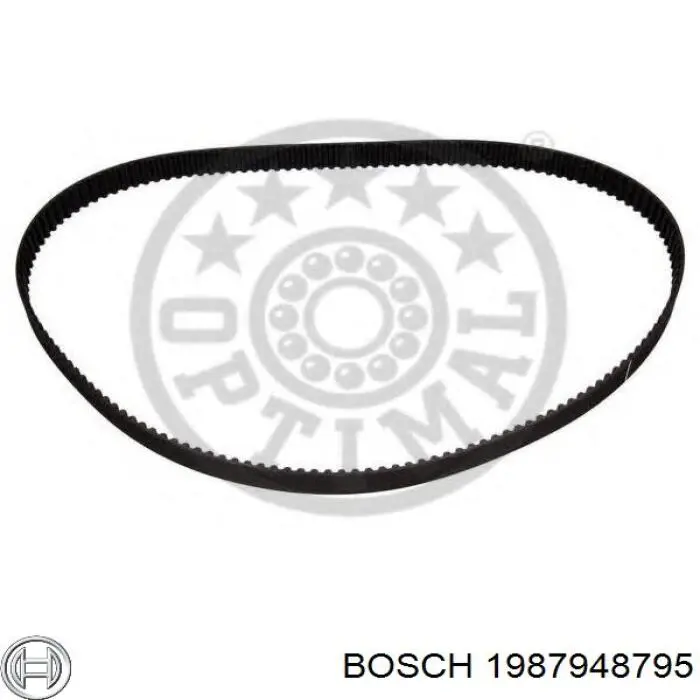 Зубчастий ремінь Bosch 1987948795 ціна, від 21.13 USD