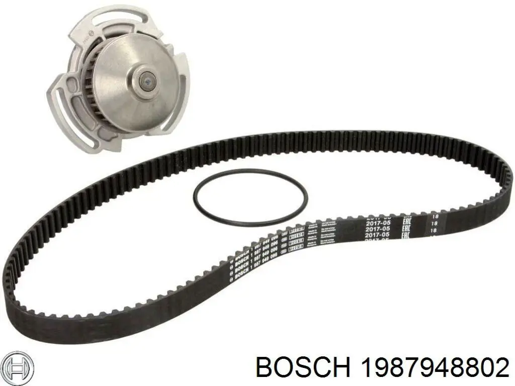 1987948802 Bosch комплект грм