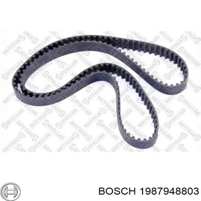 Зубчастий ремінь Bosch 1987948803 ціна, від 13.32 USD