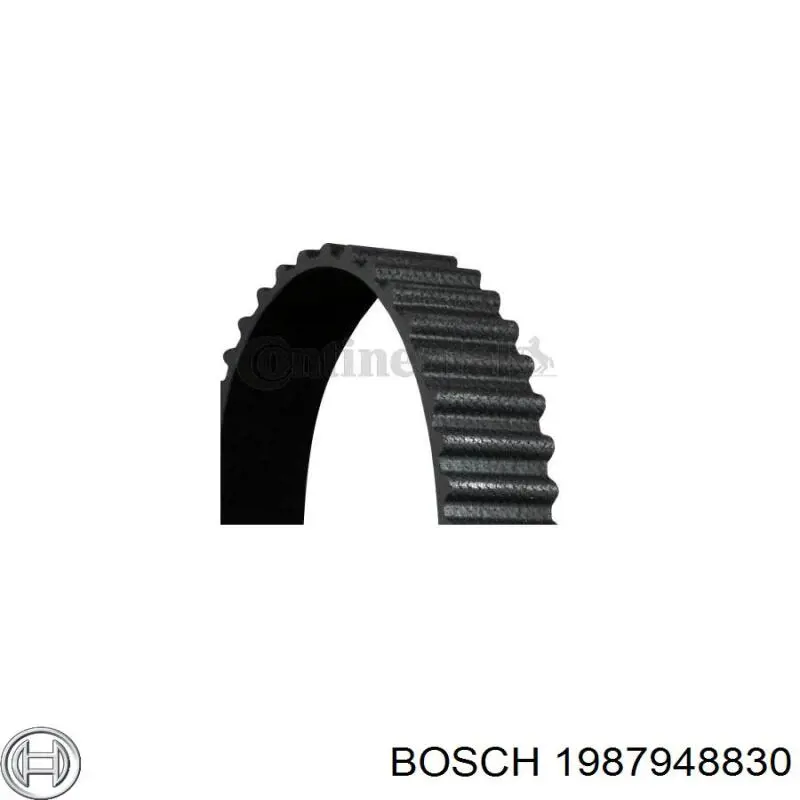 Зубчастий ремінь Bosch 1987948830 ціна, від 7.98 USD