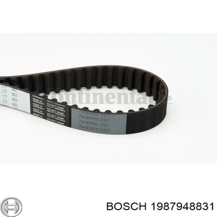 Ремінь ГРМ 1987948831 Bosch
