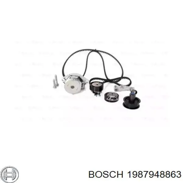 Купити 1987948863 Bosch ГРМ ремень