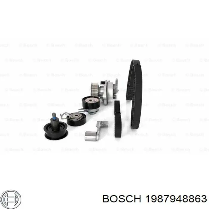 1987948863 Bosch комплект грм