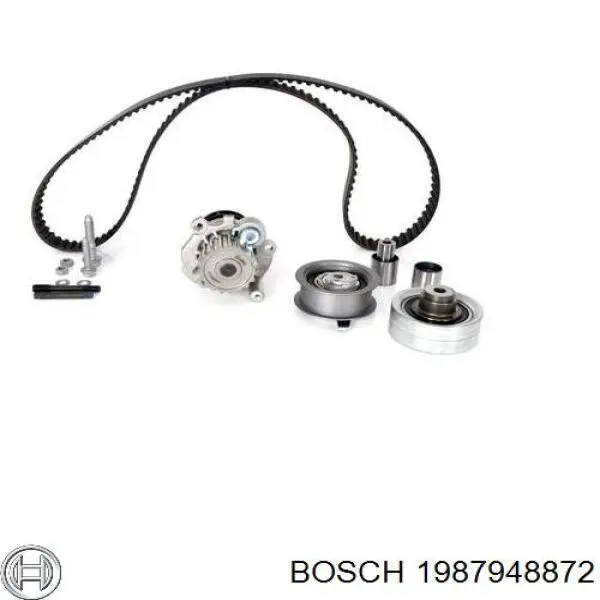 1987948872 Bosch Ремінь ГРМ, комплект