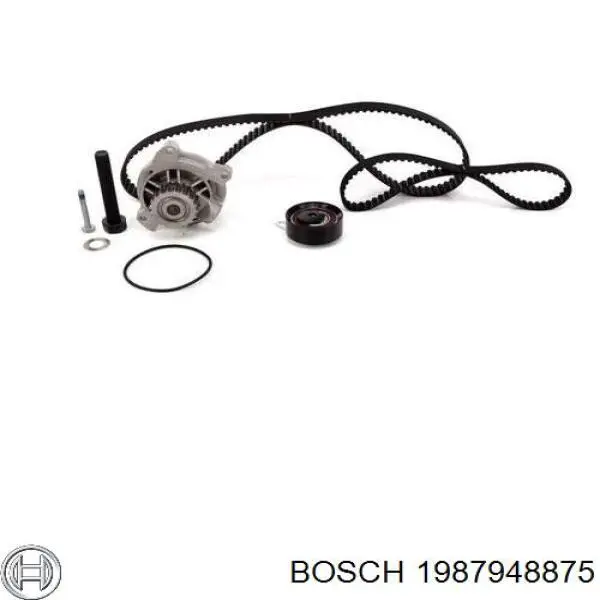 1987948875 Bosch комплект грм