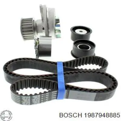 Комплект ГРМ Bosch 1987948885 ціна, від 95.60 USD