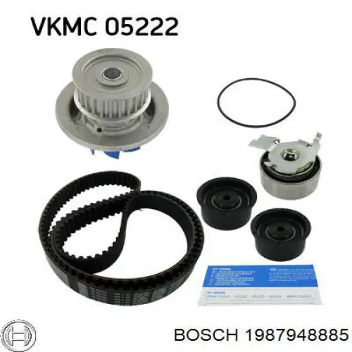 Ремкомплект ГРМ Bosch 1987948885