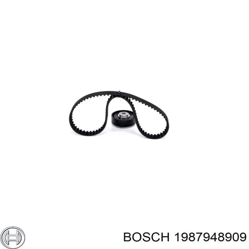 1987948909 Bosch Ремінь ГРМ, комплект