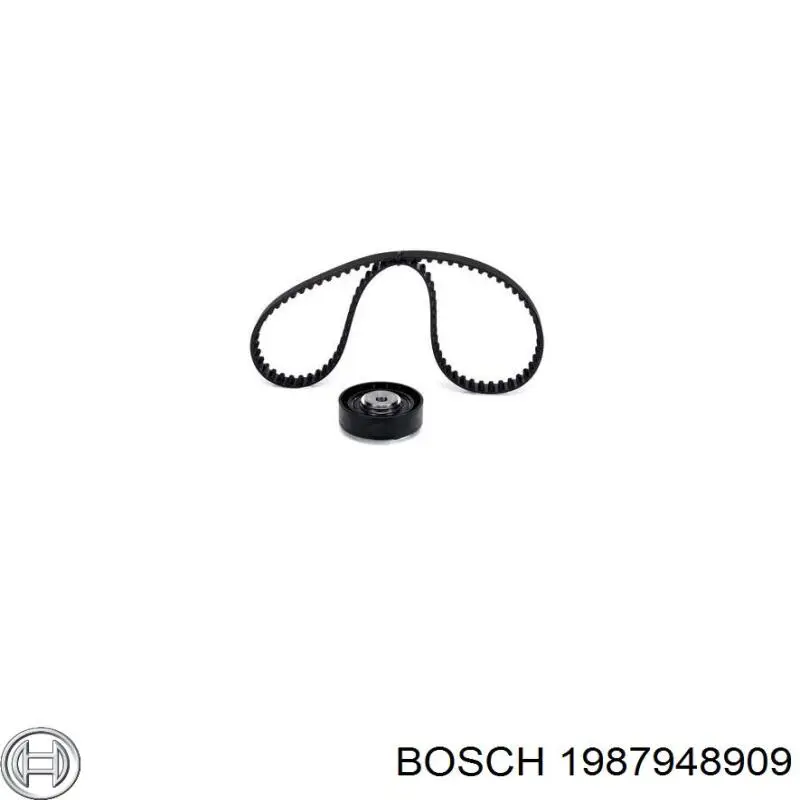 Комплект ГРМ Bosch 1987948909 ціна, від 43.20 USD