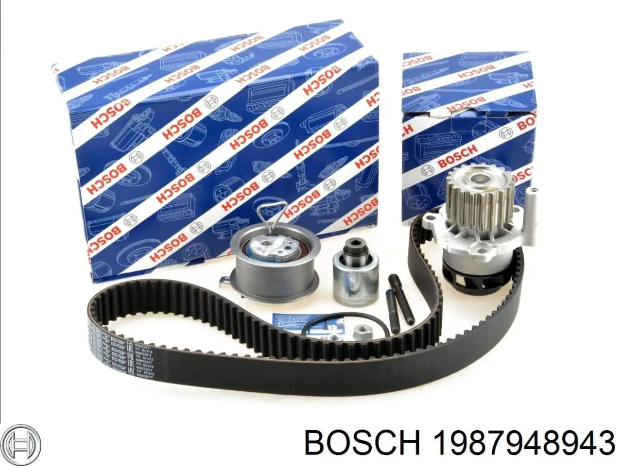 1987948943 Bosch Ремінь ГРМ, комплект