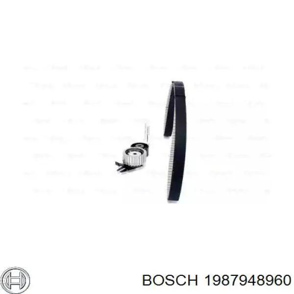 1987948960 Bosch Ремінь ГРМ, комплект