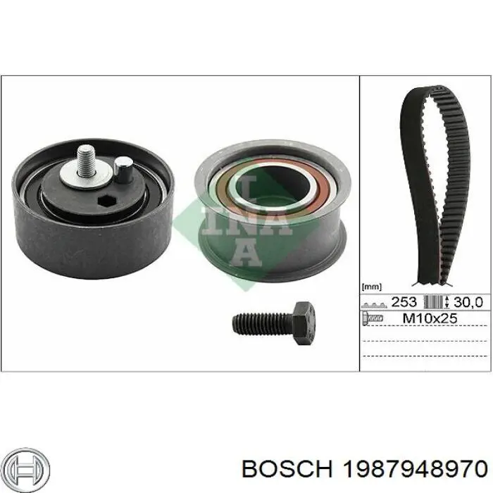 Комплект ГРМ 1987948970 Bosch