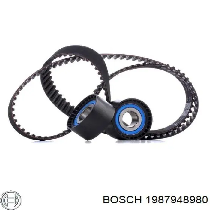 1987948980 Bosch Ремінь ГРМ, комплект