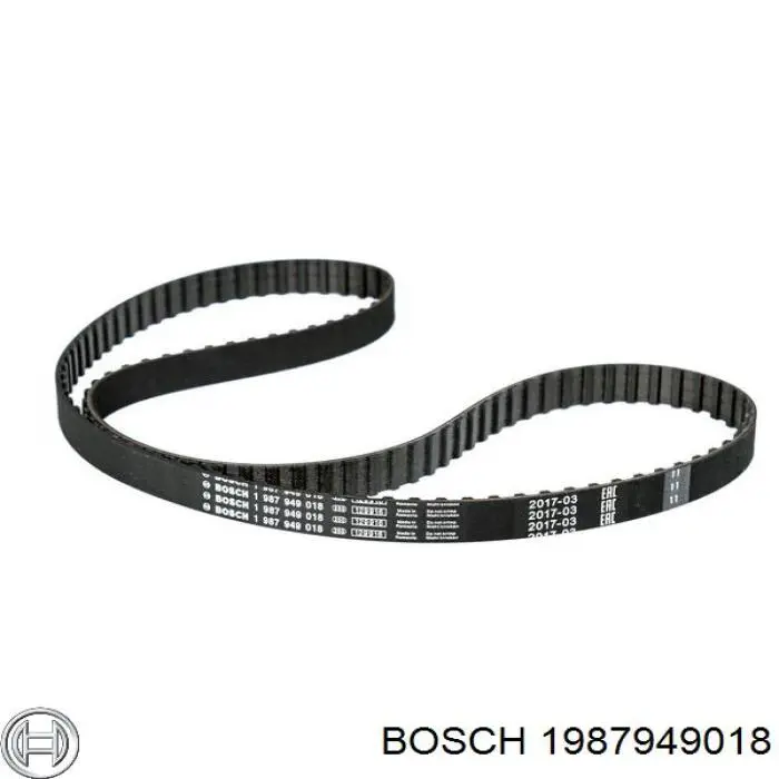 ГРМ ремінь Bosch 1987949018