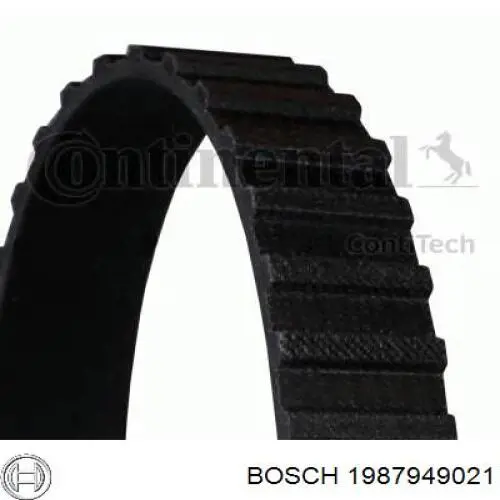 Зубчастий ремінь Bosch 1987949021 ціна, від 13.05 USD