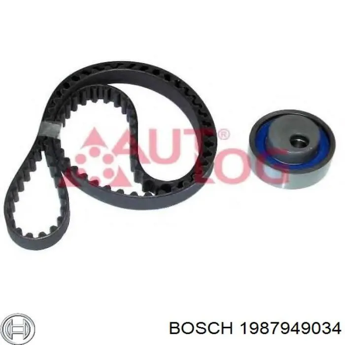 Купити 1987949034 Bosch Ремінь газорозподільного механізму
