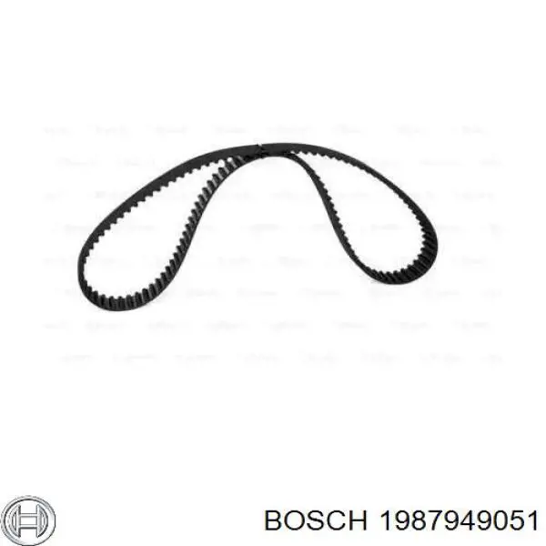 Купити 1987949051 Bosch Ремінь газорозподільного механізму