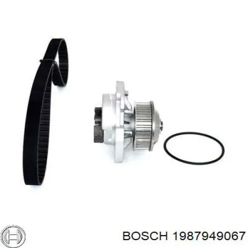 ГРМ ремінь Bosch 1987949067