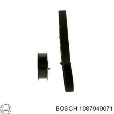 Зубчастий ремінь Bosch 1987949071 ціна, від 8.31 USD
