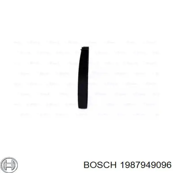 Зубчастий ремінь Bosch 1987949096 ціна, від 7.03 USD