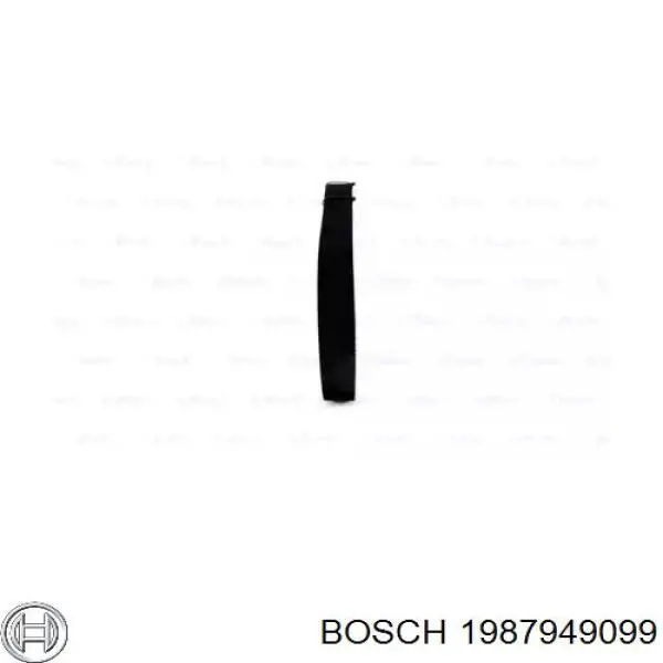 Зубчастий ремінь Bosch 1987949099 ціна, від 15.01 USD