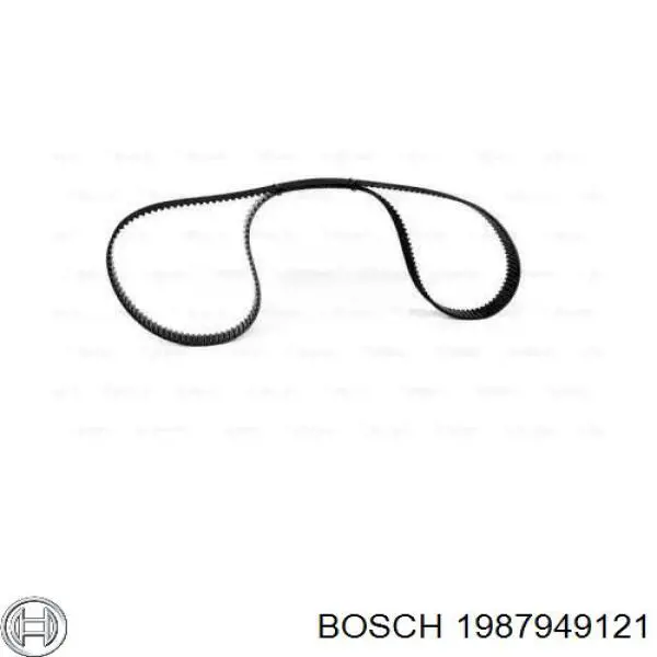 Зубчастий ремінь Bosch 1987949121 ціна, від 7.60 USD
