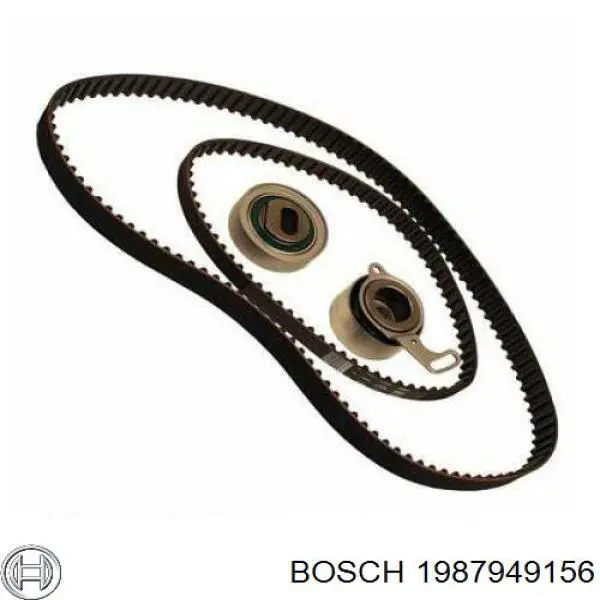 Зубчастий ремінь Bosch 1987949156 ціна, від 12.35 USD