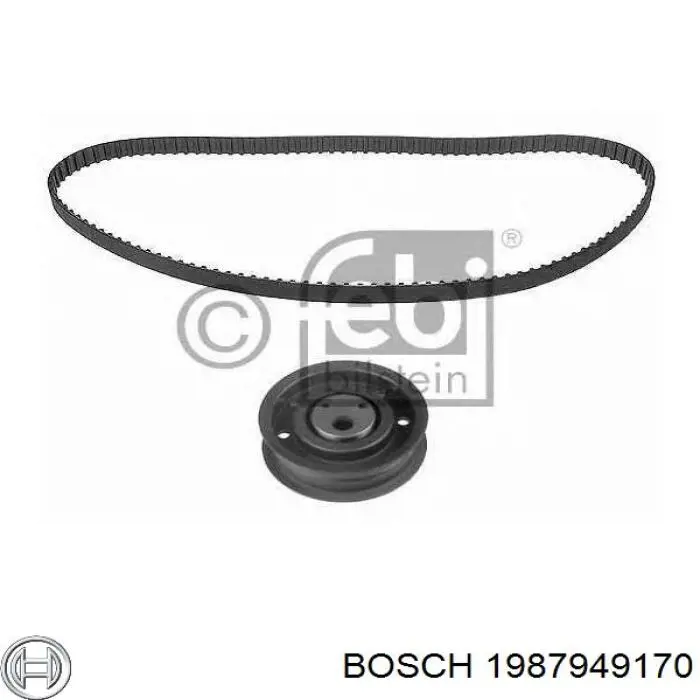 Ремінь ГРМ 1987949170 Bosch