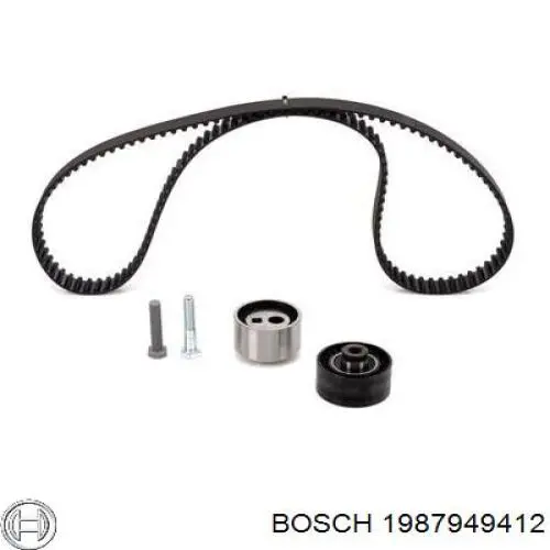 Зубчастий ремінь Bosch 1987949412 ціна, від 16.34 USD