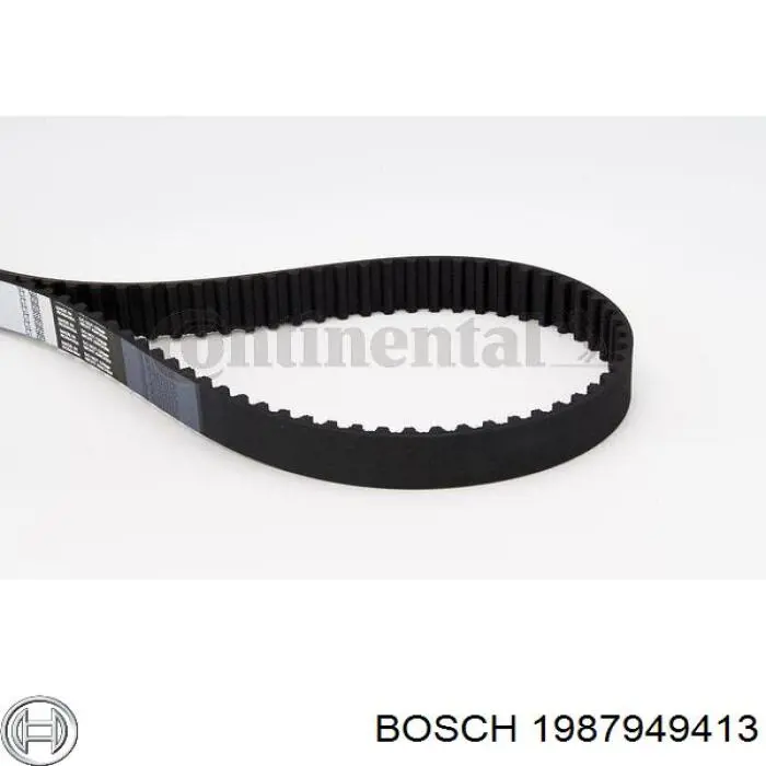 Зубчастий ремінь Bosch 1987949413 ціна, від 21.29 USD