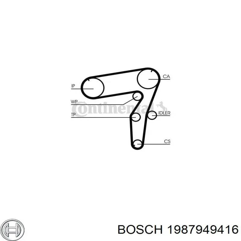 Ремінь ГРМ 46457742 Fiat/Alfa/Lancia