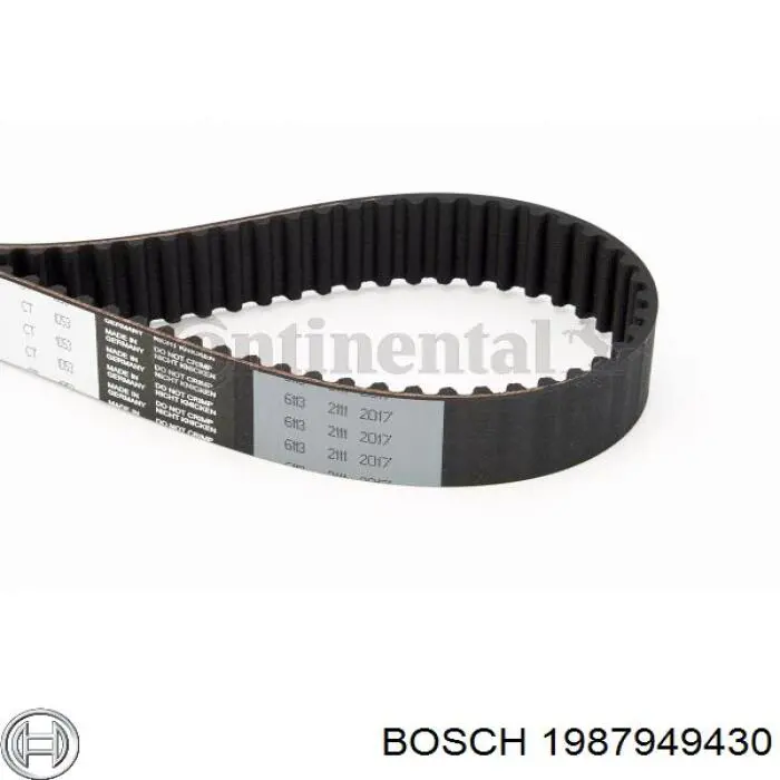 1987949430 Bosch Ремінь двигуна