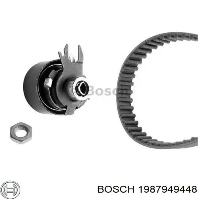 1987949448 Bosch Ремінь двигуна