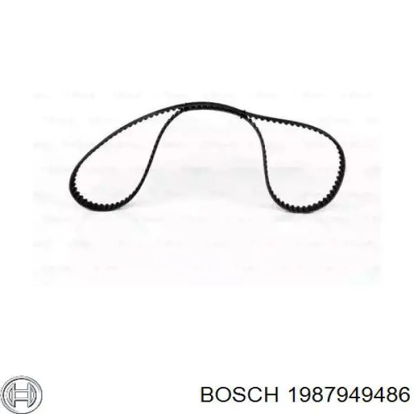 Ремінь балансувального вала Bosch 1987949486 ціна, від 4.95 USD