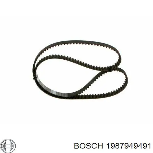 Купити 1987949491 Bosch Ремінь газорозподільного механізму