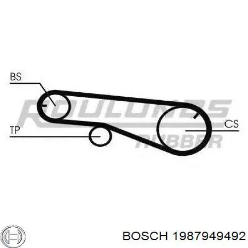 Купити 1987949492 Bosch Ремінь балансувального вала