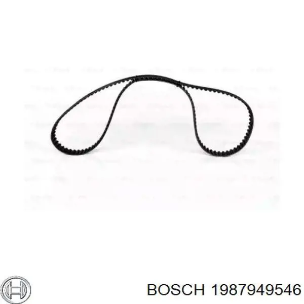 1987949546 Bosch ГРМ (Число зубцов, шт,: 137)