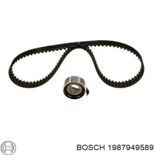 Купити 1987949589 Bosch Ремінь газорозподільного механізму