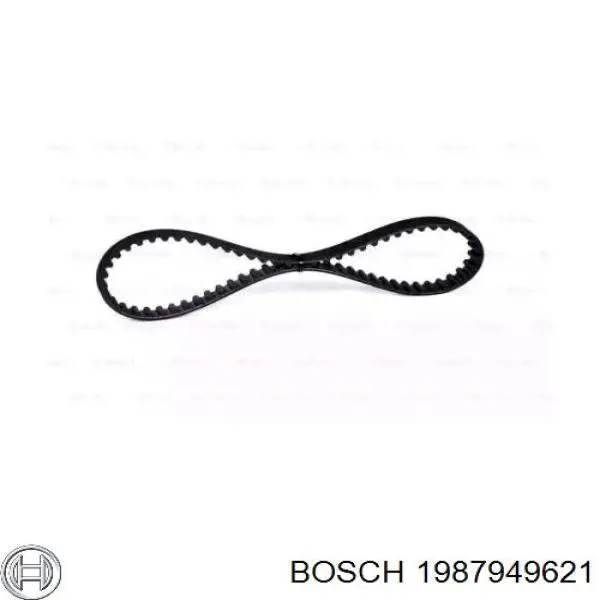 Зубчастий ремінь Bosch 1987949621 ціна, від 27.47 USD