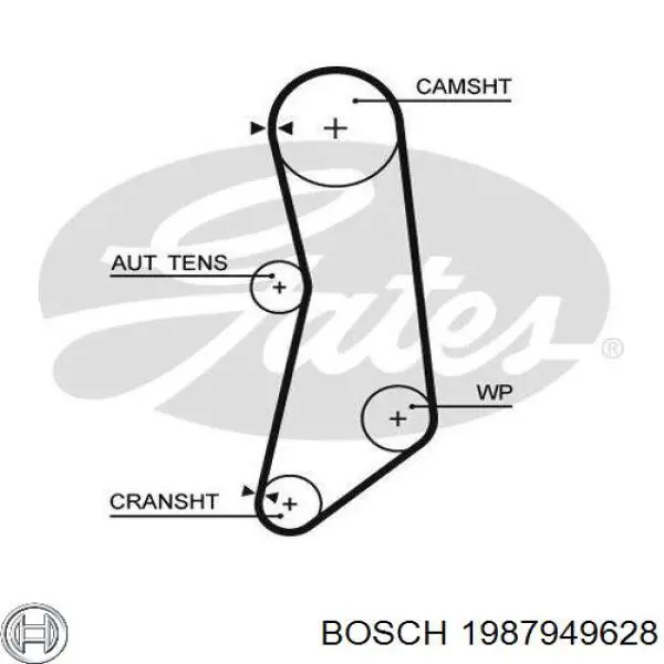 55203784 Fiat/Alfa/Lancia Ремінь двигуна