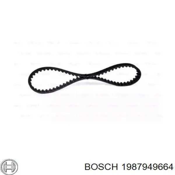 1987949664 Bosch ремінь грм