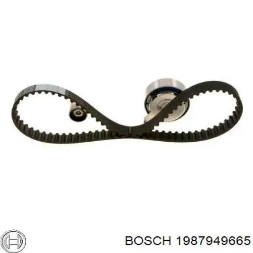 Купити 1987949665 Bosch Ремінь газорозподільного механізму